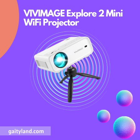 VIVIMAGE Explore 2 Mini WiFi Projector
