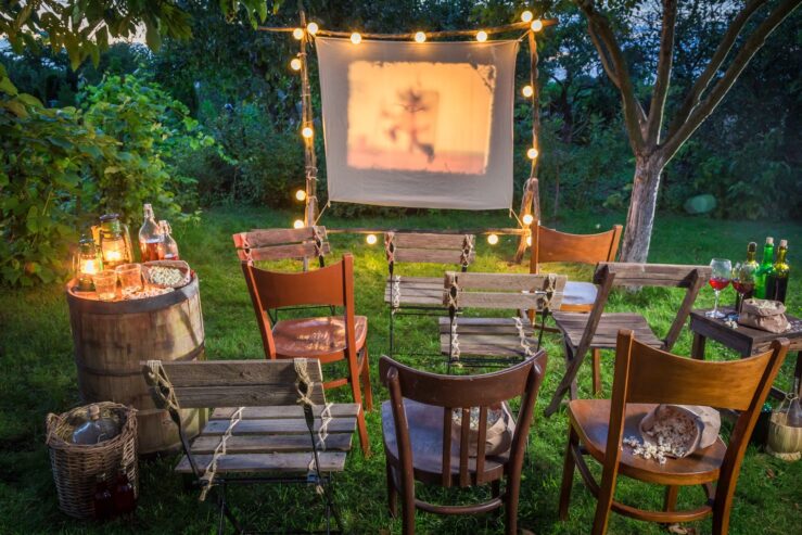 Best Bluetooth Projector for Backyard Movie Nights