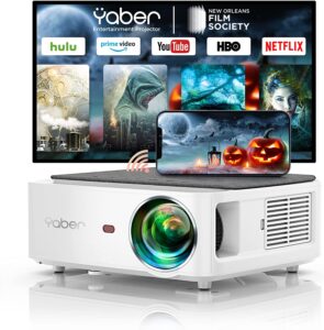 YABER V6 5G Wi-Fi HD video projector